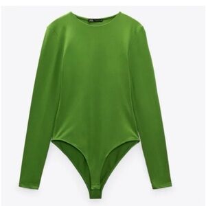 Zara Vibrant Green Bodysuit
